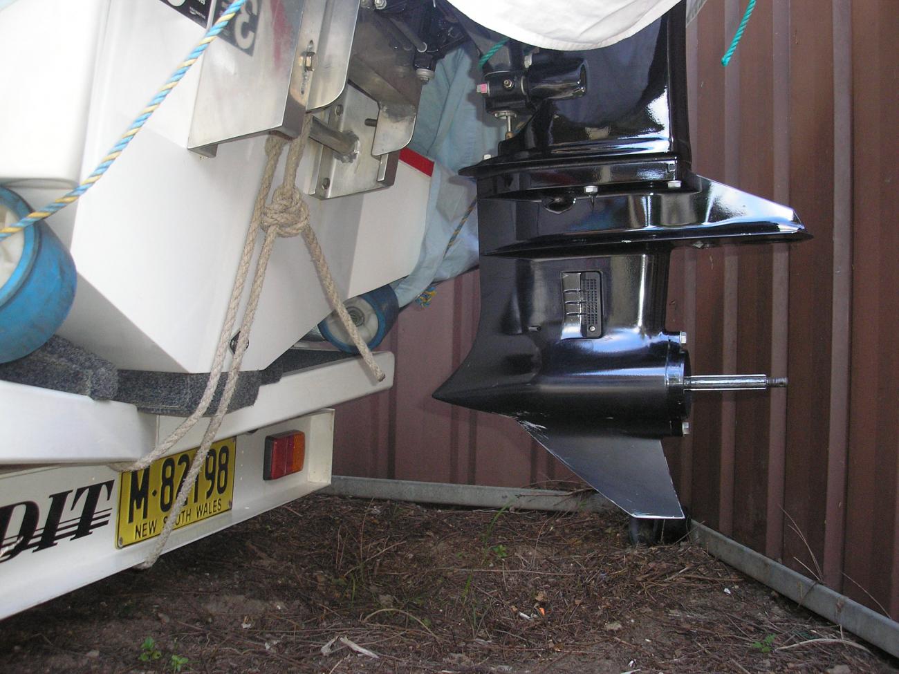 Fitting low water pick up to outboard engine Page 3